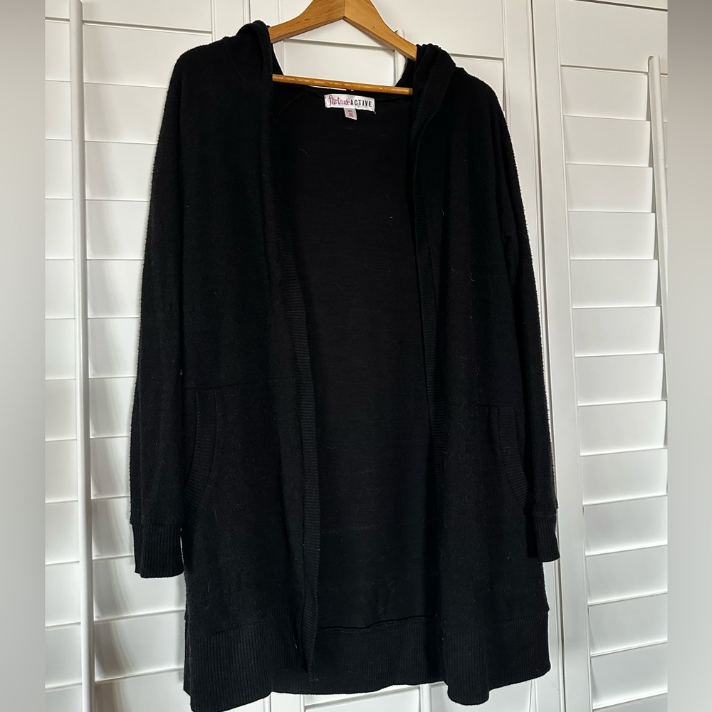 Flirtitude Black Women's Cardigan